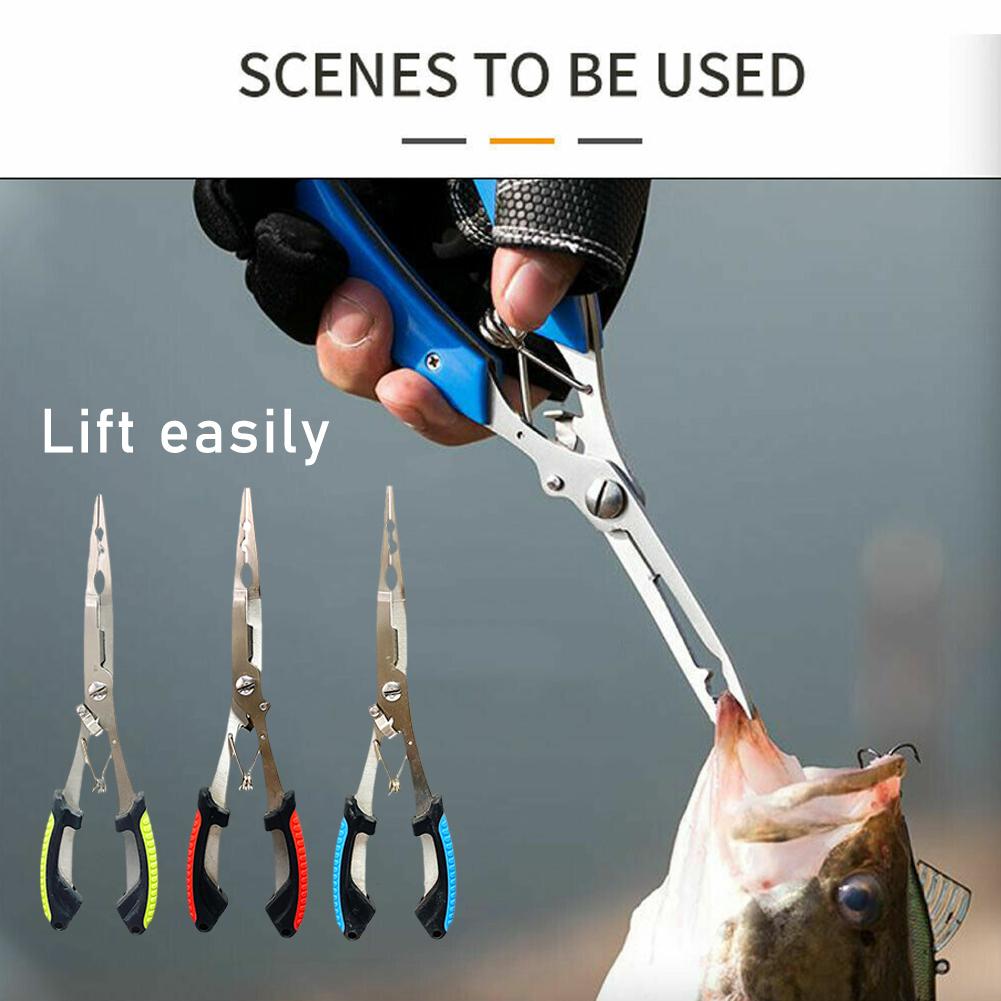 Fishing Pliers Long Nose Stain - Fishing Hook Remover recension och pris
