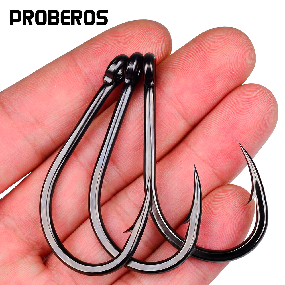 10Pcs High Carbon Steel Barbed - Fishing Hook Assortment recension och pris