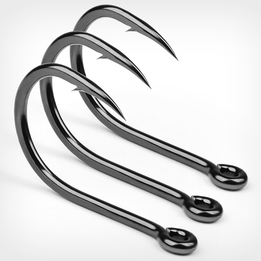 10Pcs High Carbon Steel Barbed - Fishing Hook Assortment recension och pris
